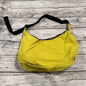 Baggu Large Crescent Shoulder/Crossbody Bag in Sour (Yellow); Discontinued Color